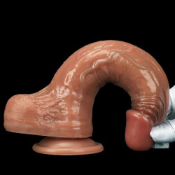 RealCockz Gode Browndick M 17 x 4.5cm Marron